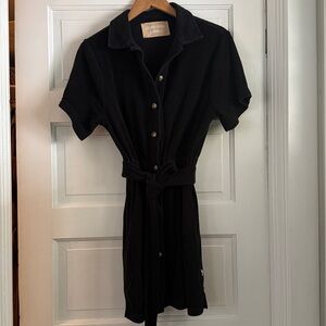 Araminta James Black Dress with Belt